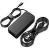 YISHIFD Caricatore portatile USB C 65W, adatto per Lenovo ThinkPad Huawei Matebook Pro air HP Spectre ASUS Acer Xiaomi C-adattatore caricatore