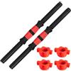 CUEMOON 2 Pezzi Set di Barre Regolabili, Manubri Universali da 35 cm Per Palestra Allenamento di Forza Accessori per Il Fitness