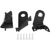 Akozon Kit Staffa di Riparazione Staffa di Montaggio per Riparazione del Faro dell'Auto Kit di Riparazione della Staffa 51816681 Ricambio per Fiat 500