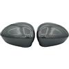 Car Passion Coppia Calotte Specchio Carbon look Effetto Fibra di Carbonio Compatibile con Fiat 500 Grande Punto Abarth coprispecchietti retrovisori tuning dx sx