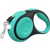DONGKER Guinzaglio per Cani Retrattile, 10/16 Piedi Guinzagli Estensibile per Cane 360° con Luce LED e Freno Blocco Una Mano per Cani di Piccola e Media Fino a 30 kg/66 Libbre