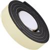 GORGECRAFT 2m X 4cm Anti Shake Testiera Stopper per Muro 1cm Spessore Schiuma Letto Stopper Rumore Bumper Autoadesivo Protezione Mobili Anti-Vibrazione Tamponi Insonorizzati per Telaio Letto