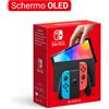 Nintendo Switch (modello Oled) Rosso neon/Blu neon, schermo 7 pollici
