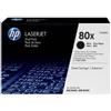 HP Confezione da 2 cartucce originali Toner nero ad alta capacità LaserJet 80X