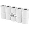 Dohe - Rotoli di carta termica 57 x 45 mm (10 pz.) - Nucleo ø12 mm, lunghezza 14,5 m, biglietti per datafoni, TPV, registratori di casse, stampanti POS ed EPOS, spessore 60 g/m², senza BPA