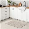 CREARREDA Tappeto Cucina Mordibo Antiscivolo Lavabile Antimacchia, Passatoia Cucina Assorbente Made in Italy, Runner Cucina Tappetino Multiuso in Gomma Porosa Ideale per Ingresso, Bagno e Doccia
