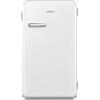COMFEE' RCD93WH1RT(E) 93L Mini frigo mono porta, design Retrò, controllo temperatura regolabile, adatto per casa, ufficio e altre applicazioni domestiche | Colore bianco