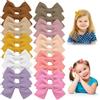 SUBTAVIK 20 pezzi fermagli per capelli per bambini piccoli fermagli per capelli per bambine mini fiocchi per capelli per bambini accessori per capelli per bambine piccole capelli per neonati (stile 2)