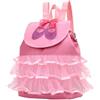 KRUIHAN Borsa da Ballo per Bambine,Zaino Danza Bambina Rosa,Borsone da Ragazze per la Scuola,Viaggio,Sport,Palestra,Nuoto,Asilo,Spiaggia