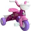 INJUSA Triciclo Bambini 1 2 3 Anni Minnie Mouse Baby Trico Rosa con Pedali + Cestino Giocattoli + Maniglia Trasporto + Ruote in Plastica con Fascia in Gomma - Ufficiale Disney | INJUSA