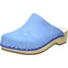 Berkemann Tampolino Naturale, Zoccoli Unisex-Adulto, Azurblau, 42 2/3 EU