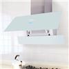 Générique Cappa con touch screen bianco 900 mm,Casa & Giardino,Arti della tavola & arti culinarie,Elettrodomestici da cucina,Cappe,Bianco,46.3 LB,242721