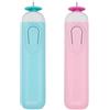 Flylin Penna Elettrica per Quilling Carta, 2 Pezzi Penne Elettriche a Forcella Blu e Rosa, Strumento per Principianti, Creazione Carta, Scrapbooking e Artigianato Fai da Te