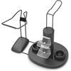 Speedlink VREADY 4-in-1 Charging Station - Base di Ricarica e Supporto per Controller PS4, Nero