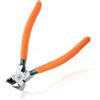 LEONTOOL Pinze diagonali per plastica tagliata a filo, 90 tronchesi angolate per artigianato, tagliafili laterali, tronchesi a filo, pinze per taglio a filo per la creazione di gioielli, elettronica,