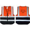 Salzmann Gilet rifrangente ad alta visibilitá con logo individuale - Gilet di sicurezza con stampa - Realizzato con nastro riflettente 3M