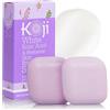Koji White Kojic Acid & Hyaluronic Acid Skin Brightening Soap for Hydrating, Face Moisturizer, Skin Radiant, Cleansing Bar, Reduces the Appearance of Wrinkles with Vitamin E, Vegan, 2.82 Oz (2 Bars)