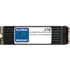 GLOBAL MEMORY 2TB M.2 PCIe Gen3 x4 NVMe SOLID STATE DRIVE (SSD) CON DISSIPATORE DI CALORE PER MAC PRO 2013
