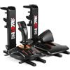 RACGTING Hotas - Supporto da scrivania per Logitech X56, X52, X52 Pro, Throttle e Hotas per Thrustmaster T Flight HOTAS, Thrustmaster T.16000M, Thrustmaster TCA,Hotas, per joystick da gioco The Flight