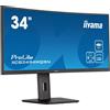 iiyama Monitor iiyama ProLite XCB3494WQSN-B5 LED display 86,4 cm (34") 3440 x 1440 Pixel UltraWide Quad HD Nero [XCB3494WQSN-B5]