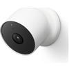 Google CáMara Red de GA01317-DE Nest Cam Blanca, Snow, 1 Stück (1er (U8d)
