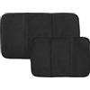 Tefal T-fal Textiles Tappetino scolapiatti con rete - Confezione da 2 - nero - 69997