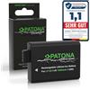 PATONA LP-E5 Batteria 1020mAh - Ricambio per Canon LP-E5 - per EOS 450D 500D 1000D, Kiss X2 X3 F, Rebel XS XSi T1i - riserva affidabile per reportage