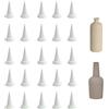 ZAHD 25 PCS chiodi mobili per forno in ceramica bianca chiodi di supporto refrattari in ceramica strumenti di supporto Supporto Da Cottura In Argilla Ceramica Per I Forni Ceramica Strumenti (Bianco)