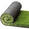 EffeDecor - Erba Sintetica Effetto Realistico Tappeto Prato Sintetico Manto Erboso 35mm con Fondo Drenante Ideale per Piscina,Terrazzo,Aree Giochi,Viali,Decorazioni o Balconi (1 x 1 mt)