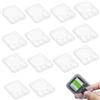 NUWIQ Custodia per Scheda, 15 Pezzi Custodie per schede di Memoria, Custodia per Schede SD Trasparente, Memoria Storage Custodia, Custodia per Schede SD per SD MMC Micro SD