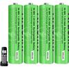 Nraonrn Batterie Ricaricabili AAA 400mah 1,2v per Ricevitore Gigaset, NI-MH Pile Ricaricabili AAA 400 mah per Panosonic Telefoni Cordless - confezione da 4