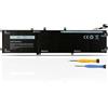 K KYUER 97Wh 4K1VM Laptop Batteria per Dell G7 17 7700 Gaming/Vostro 7500 XPS 15 9560 9570 7590 Inspiron 7501 Precision 5520 5530 5540 Mobile Workstation Series 6GTPY GPM03 5XJ28 W62W6 V0GMT NCC3D