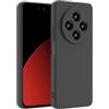 Afikyutu Cover per Xiaomi Redmi 14C 4G/ Poco C75/ Redmi A4 5G, Custodia Matte Sottile in TPU Morbido, Cover Protezione Anti-Caduta, Nero Sottile Leggero Protettiva Custodia