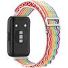 FYISWHO Traspirante Nylon Cinturini di Ricambio per Huawei Band 9 / Band 8, Sport Bracciali Cinturino per Huawei Band 9 / Band 8