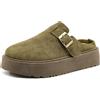 Otoepazm Sabot Donna Zoccoli, Punta Chiusa Clogs Confortevole Soletta Scarpe da Giardino Antiscivolo Traspirante Sandali Fondo Spesso Pantofole