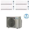 Daikin Climatizzatore GARANZIA ITALIA Daikin Comfora WIFI INCLUSO Quadri Split Inverter 7000 + 7000 + 9000 + 12000 BTU con U.E. 4MXM68A9 Classe A+++/A++ NOVITA' 2024