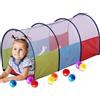 BAKAJI Tunnel ad Arco per Bambini Salvaspazio Pieghevole Gioco per Skills Motorie 125cm