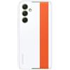 Samsung Haze Grip Cover custodia con fascia colorata per mano per Galaxy A54 5G, Bianco