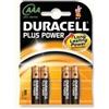 Duracell Batteria ministilo Aaa Pluspower Blister 4 Mn2400