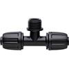 Claber Raccordo Tre Vie Compressione Filetto Micro 91017