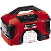 Einhell Compressore Ibrido Pressito 4020460 per Gonfiaggio Pneumatici e Materassi con Batteria e Cavo di Alimentazione