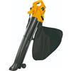 VIGOR-BLINKY Vigor Aspiratore-Soffiatore Foglie Vas-2400 Motore Elettrico Potente con Funzione di Soffiatore e Aspiratore