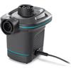 INTEX Pompa ad aria Elettrica per Gonfiare e Sgonfiare 230 Volt Quick-Fill Intex