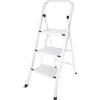 Colombo Sgabello Scala FACTOTUM 3 gradini in Acciaio portata max 150kg EN14183 MADE IN ITALY