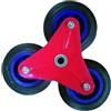 VIGOR-BLINKY Vigor Ruote Per Carrello Piene Serie 3 Pezzi 152Mm F20 Su Rulli