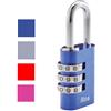 Iseo Lucchetto con Combinazione 30mm 3 Cifre Blu