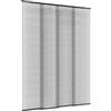 Medal Zanzariera Pannelli Telescopica 130x240cm Nera