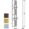 Agb Serrature Incontro Serrature Patent Bt 8x90 Bronzato 590