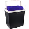 Giostyle BRIO 26 Frigo Portatile Elettrico Capacita' 26 Litri Doppia Alimentazione Coperchio ermetico con sistema bloccaggio 46,8cm Blu-Rosso