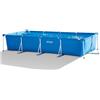 INTEX Piscina Metal Frame rettangolare 450x220x84 cm, con pompa filtro